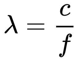 Fórmula do Comprimento de Onda
